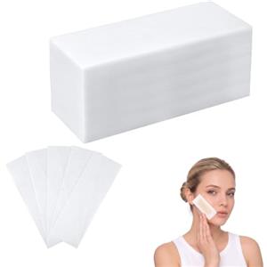 BUTBU Strisce Depilatorie, per Pelle Sensibile, 100pz-10 * 3.8cm | Cerotti Depilatori in Tessuto Non Tessuto, con Estratti Vegetali Naturali Lenitivo ed Emolliente, per Casa, Viaggi e Le Gite