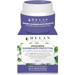 Helan Capelvenere - Maschera Rigenerante Protettiva per Capelli Trattati, Decolorati e Tinti, Rigenera e Protegge con Pepe, Amaranto e Salvia - Protezione Rigenerante Intensiva, Made in Italy, 150 ml