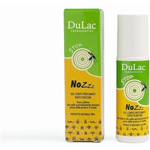 DULÀC FARMACEUTICI 1982 Dulac - NoZzz Gel Corpo Profumato Dopo Puntura Insetti e Zanzare, 20 ml | con Arnica, Mentolo e Aloe Vera, formula rinfrescante per pelli sensibili dopo insetti, zanzare e meduse, Made in Italy