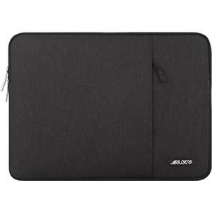 MOSISO 14 pollici Custodia PC Computer Compatibile con HP Lenovo ASUS Acer | 14 pollici Borsa PC per HP Stream, Dell Latitude, Lenovo IdeaPad, Poliestere Manica Verticale con Tasca, Nero