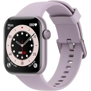 AcclaFit Smartwatch Uomo Donna, 1.85" Orologio Smartwatch con Effettua/Risposta Chiamate, 113 Sportive Smart Watch con Contapassi/SpO2/Sonno/Cardiofrequenzimetro, Impermeabil IP68 per iOS Android