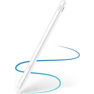 Metapen Penna A11 per iPad 2018-2026 con Rifiuto Palmo,2X Ricarica Rapida | Stylus di Apple Pencil Compatibile con iPad 11 A16/10/9,Air 3-5/M2/M3/M4,Pro 12.9/11/13''M4,Mini 5/6, 0,1 mm Precisione Pixel
