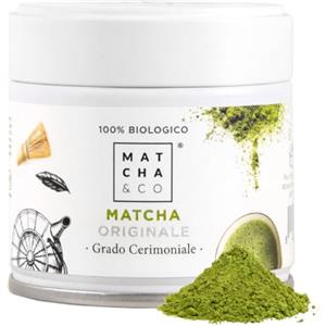 Matcha & CO Tè Matcha 100% biologico, 30 g [qualità cerimoniale]. Tè verde biologico in polvere dal Giappone. Tè Matcha biologico.