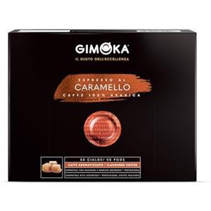 Gimoka - Espresso al Caramello 100% Arabica - 50 Capsule Compatibili con Nespresso Professional* Zenius e Gemini - Intensità 8