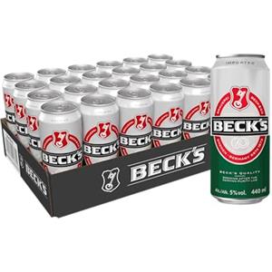 Beck's Pils Birra Lattina, Cassa, Pacco da 24 x 44 cl