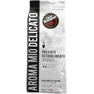 Caffè Vergnano 1882 - Caffè in Grani Aroma Mio Delicato | 1 Confezione da 1 Kg