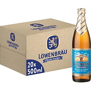 Lowenbrau Oktoberfest Birra, Bottiglia - Pacco da 20 x 500 ml
