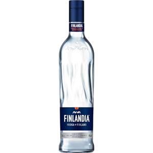 Finlandia Vodka, Vodka Finlandese con Acqua Glaciale Purissima e Orzo Finlandese "Suomi", dal Gusto Morbido, Gradazione 40% vol. - 1 Bottiglia da 700 ml