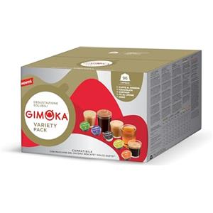 Gimoka - Compatibile Per Nescafé - Dolce Gusto - 96 Capsule - Gusto ASSORTIMENTO SOLUBILI - Made In Italy - 6 Confezioni Da 16 Capsule