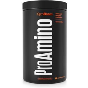 GymBeam ProAmino - Complesso di 9 Aminoacidi con Formula GreenEnergy - EAA Aminoacidi Polvere - Con BCAA 4:1:1 - Arricchito con Caffeina e Estratti di Tè (390 g, Maracuja)