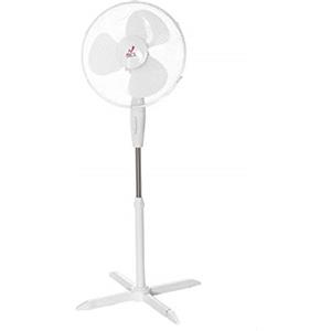 Mediawave Store - Ventilatore a Piantana JCL 40W bianco pala 40 cm 60x40x145 cm, 3 livelli di potenza, oscillante