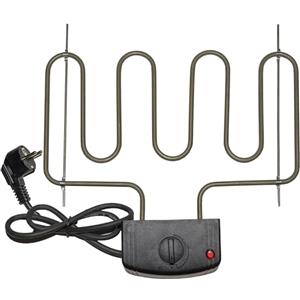 ITA Riscaldatore elettrico 2000W per affumicatore - Spirale riscaldante per armadi affumicatori ITA e affumicatori di altri produttori - Serpentina riscaldante universale