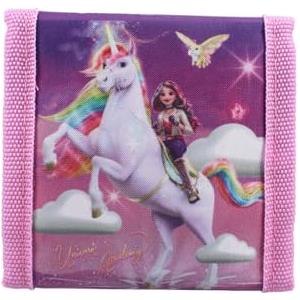 mybagstory - Portafoglio/Portamonete per bambini - Ragazza - ragazzo, Unicorn Academy - Viola, enfant, Classico