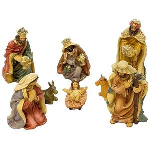 Joy Christmas Nativita' Presepe 10 cm Set 8 Pezzi, 46000
