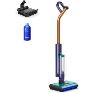 Dyson Clean+Wash Hygiene, Lavapavimenti Elettrico, Sistema Senza Filtri | Pulizia Igienica dei Pavimenti Duri, Spazzola Motorizzata ad Alta Velocità, Microfibra Assorbente per Sporco Secco e Liquidi