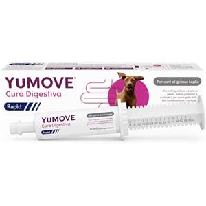 YuMOVE Diarrea Cane - 60ml Pasta Azione Rapida - Supporto Feci Molli & Ripristino Intestinale - Antidiarroico Per Cani - Probiotico Cani Siringa Orale - Ingredienti Scientifici - Benessere & Recupero