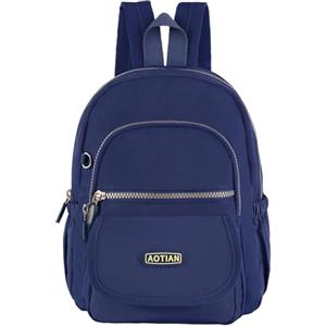 AOTIAN Mini Zaino Donna Leggero Zainetto Moda Viaggio in Nylon | Piccolo Zaini Compatto Antifurto da Lavoro, Multi Tasche, Adatto per Tablet 11", Resistente all'acqua, Borsa Uso Quotidiano