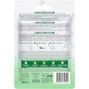 Garnier Maschera in Tessuto Nutriente Riparatrice NutriBomb, Ottima per la Pelli Secche e Molto Secche, Arricchita con Latte di Mandorla e Acido Ialuronico, 28 g