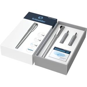 Schneider Set penna stilografica Callissima+3 punte intercamb. fusto antracite