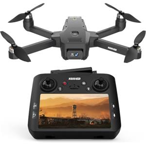 TRINTON TECH Drone con Schermo da 4.5 Pollici sul Radiocomando,Drone GPS con Telecamera EIS per Adulti Bambini Principianti Ritorno Automatico a Aasa,Modalità Seguimi,Trasmissione a Lungo Raggio,Giocattolo‑Regalo