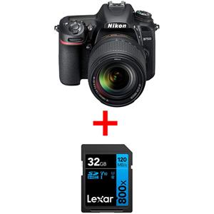 Nikon D7500 18-140mm VR + SD 32GB LEXAR OMAGGIO GARANZIA NITAL 6 ANNI