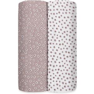 emma & noah Set di 2 pannolini di garza | Flower Berry