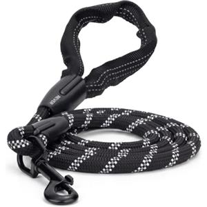 REVER Guinzaglio per Cani in Nylon 1.2/1.5/2/3M, Resistente agli Strappi | Lunghina Cane Riflettente con Moschettone 360° Antigroviglio, Adatta ai Cuccioli, Piccoli, Medi e Grandi, per le Passeggiate.