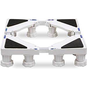 AtZOtOYZJ Puleggia a rulli per lavatrice portatile Washing Machine Base Rack Bracket Roller pad high Automatic Refrigerator seat Universal Shelf Mobile Universal Wheel Appliance Base