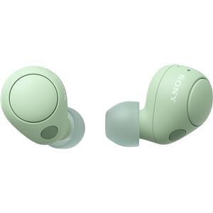 Sony WFC700N Auricolari wireless microfono bluetooth con cancellazione del rumore Verde