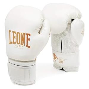 LEONE 1947 GUANTONI BOXE LEONE WHITEGOLD BIANCO 10 OZ LEONE 1947