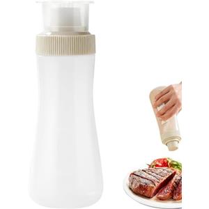 Generic Bottiglia in polvere 300ML Condimento fori uniformi | Dispenser per bottiglie di bicarbonato di sodio per caffè, amido, peperoncino, cacao, cannella, cottura a casa, barbecue
