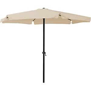 Linea Garden Friend Ombrellone ø 3 mt x 2,4 h mt, Tondo, Struttura in acciaio, Con manovella, Copertura in poliestere 160 gr/m²