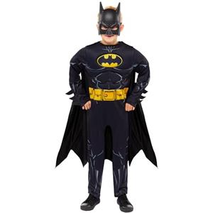 amscan Childs Boys Officially Licensed Warner Bros. Comic Book Batman Fancy Dress Costume