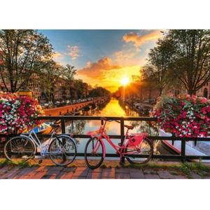 Ravensburger Spielverlag Puzzle, 1000 pezzi, Biciclette ad Amsterdam, Alta qualità, Ravensburger, Dai 14 anni in su