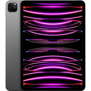 Amazon Renewed Apple 2022 11" iPad Pro (Wi-Fi, 128 GB) - Space Grau (4. Generation) (Ricondizionato)