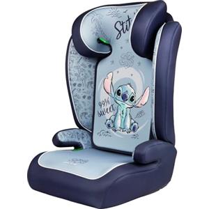 Tataway Disney Stitch I-Size R129, Seggiolino Auto Bambini 15-36 Kg (3,5-12 Anni), 100-150 Cm, Gruppo 2/3, Si Installa Con Cintura A 3 Punti, Azzurro