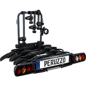 Peruzzo PE 708/4 Portabici Gancio Traino, Pure Instinct, 4 Bici
