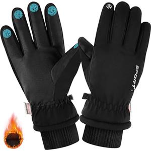 KUOGAS Guanti invernali impermeabili caldi touch screen guanti per uomo e donna, guanti da sci, guanti da ciclismo, per equitazione, corsa, moto, escursionismo, ciclismo