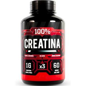 Natural Sprint Creatina per Massa Muscolare, Monoidrata (Pura) 180 compresse; Pura Alto Dosaggio - Body Building massa muscolare boost energetico pre e post workout - Creatine Pre e Post Workout