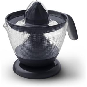 Moulinex Morning Spremiagrumi, Estrattore di Succo Elettrico 500 ml, Design Elegante, 2 Filtri, Vano Porta-Cavo Integrato, PC2M08E0