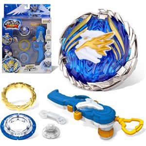 INFINITY NADO Lanciatore Magnetico 180° - Trottola Metal Ares Wings, 5+ | Lanciatore magnetico con rotazione 180°. Trottola metallica. Facile da usare. Per bambini dai 5 anni