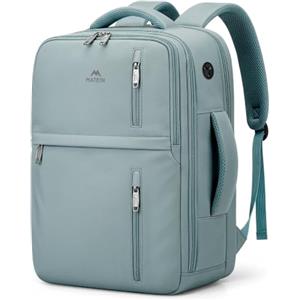 MATEIN Zaino 40x30x20 per Ryanair, Zaino Ryanair 40x30x20 per Uomo e Donna | 24L Zaino Ryanair, Leggero Zaino Porta PC 15,6 Pollici, Bagaglio a Mano 40x30x20 Impermeabile per Ryanair, Wizz Air, Verde