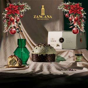Fiasconaro Panettone Fiasconaro Oro Verde kg.1 + barattolino crema al pistacchio