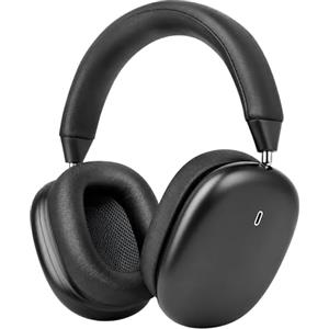 VoKinroad Cuffie Wireless Bluetooth Over Ear, Cuscinetti Magnetici Rimovibili con 2 Set Extra, Con ANC,80 Ore di Autonomia, Ricarica Rapida Type-C, Controllo Touch, Comode per Viaggio Lavoro Casa
