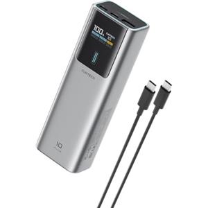 CUKTECH Power Bank 90W 15000mAh, Powerbank conTFTCaricatore portatile Batteria Esterna con Ricarica Rapida a 3 Porte per MacBook Pro, iPhone 17/16/15, Galaxy S26/25/S24