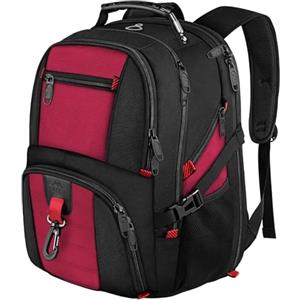 MATEIN Zaino 50 Litri, Zaino Lavoro Uomo Capiente Porta PC 17 Pollici | Grande Capacità e Multitasche, Zaino per PC Portatile Laptop Notebook, per Ufficio, Viaggio, Scuola e Università