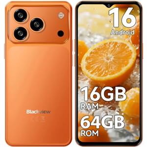 Blackview WAVE 7C Telefono Cellulare in Offerta Android 16, 16GB+64GB/2TB | 32MP Cellulare in Offerta, 6.56" Schermo, 5000mAh Cellulari, 4G Dual SIM Telefoni, Face ID, 3 Slot Carte, 3.5mm, IP54, Type-C