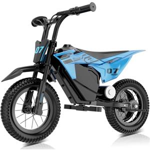 EVERCROSS EV13M Moto Elettrica Bambini, Motore da 150 W, Fino a 16 km/h | Batteria da 14,4 V 5,2 Ah, Autonomia fino a 15 km, 2 modalità di guida,Mini moto fino a 40 kg
