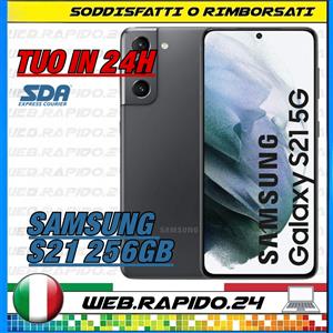 Samsung BUONO! SAMSUNG GALAXY S21 256GB SM-G991B/DS SM-G991N DUAL GRIGIO GARANZIA ITALIA