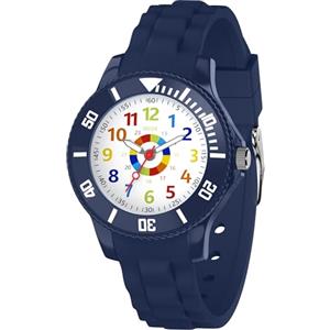 Juboos Orologio analogico per bambini e bambine, impermeabile fino a 3 atm, con gatto, facile da leggere, Viola, orologio gatto bambini
